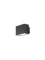 LED-W-AGERA-90 APPLIQUE LED AGERA NERO 2X3W