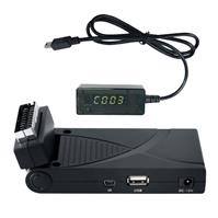 DECODER SCART DVB-T2 HEVEC 10BIT PER RETRO TV