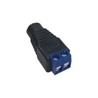 HYU-344 CONNETTORE DC FEMMINA CON TERMINALI A VITI