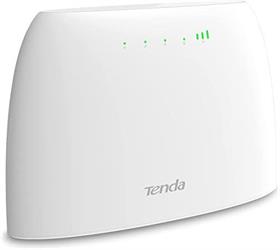 Tenda Router WiFi 4G03 4G LTE 300 Mbps Banda Wireless 2,4 GHz Controllo Parentale Monitoraggio del Traffico dati Porta LAN/WAN con Slot per Scheda SIM