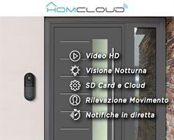 VIDEOCITOFONO/CAMPANELLO WIFI 5S OUTDOOR