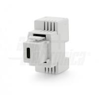 CARICATORE KEYSTONE USB 5V 3A COLORE BIANCO