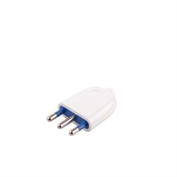 SPINA 2POLI+T 16A 250V COLORE BIANCO
