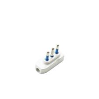 SPINA PIATTA 2POLI+T 16A 250V COLORE BIANCO