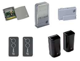 Kit Elettronico V2 FULL FLEXY 2 per Completare l'installazione di Motoi 230V per Cancelli a Battente e Scorrevoli