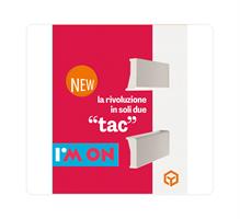 Adattatore Btcino Living Now per Modelli Incasso Tecnoswitch