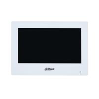 Monitor IP DAHUA VTH2621GW-P touch screen capacitivo TFT da 7  ingresso allarme a 6 canali e uscita allarme a 1 canale PoE standard