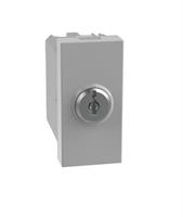 Deviatore a chiave Bticino Matix Go JG4022 1P 10AX 1 modulo colore grigio