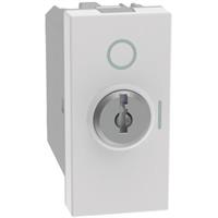 Interruttore Bticino Matix Go JW4012 a chiave 2 Poli 1 modulo 10A colore bianco