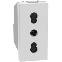Presa bipasso Bticino Matix Go 2P+T 16 A 250 V 1 modulo colore bianco