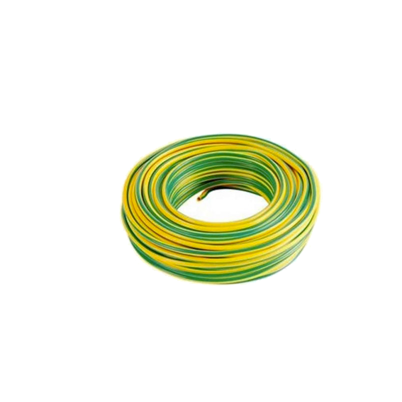 Cavo cordina unipolare 2,5mmq CPR FS17 giallo verde 100mt