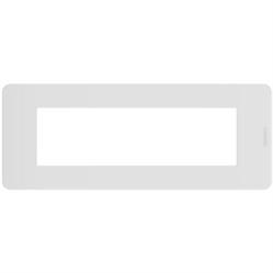 Placche Bticino Matix Go JA4807JW 7 moduli colore bianco