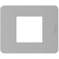 Placche Matix Go JA4802JG 2 moduli colore grigio
