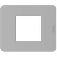 Placche Matix Go JA4802JG 2 moduli colore grigio