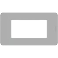 Placche Matix Go JA4804JG 4 moduli colore grigio