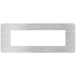 Placche Matix Go JA4807EA 7 moduli colore alluminio