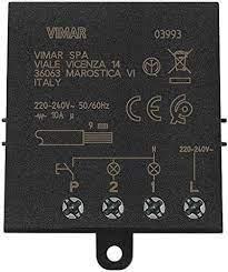 Relé magentico Quid 10A Vimar Linea 03993 ad impulsi sequenziali ON/OFF