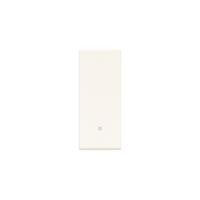 Tasto illuminabile Vimar Linea 31000.B allineato 1 modulo colore bianco