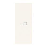 Tasto con simbolo chiave illuminabile Vimar Linea 31000A.PB assiale 1 modulo colore bianco