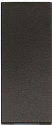 Tasto con fascio luce verticale Vimar Linea 31000S.G allineato 1 modulo colore nero