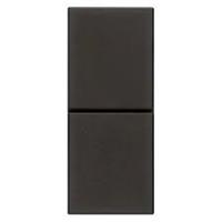 Due Pulsanti indipendenti Vimar Linea 30066.G 10A 1 modulo colore nero
