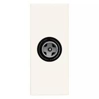 Presa coassiale diretta TV-RD-SAT Vimar Linea 30300.01B 24V 1 modulo colore bianco