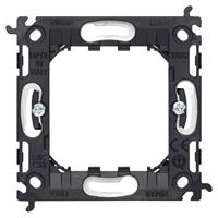 Supporto Vimar Linea 30602 2 moduli, con griffe per scatole ad incasso