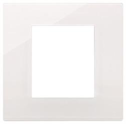 Placca Vimar Linea 30642.40 2 moduli colore bianco reflex
