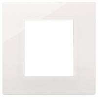 Placca Vimar Linea 30642.40 2 moduli colore bianco reflex