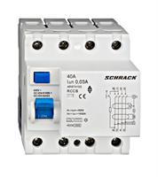 Interruttore automatico Schrack Technik AR876103 4P 63A 4 MODULI 0.03A CLASSE B