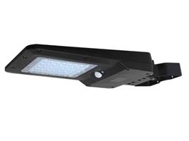 Lampada da esterno a ricarica solare con sensore di movimento PIR modello LUMINA Street, Potenza 5W, 1600LM, 4000K, IP65