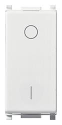 Interruttore Vimar Linea 2P 16 A 250 V, illuminabile, tasto sostituibile, bianco, per lampade con alimentatore integrato