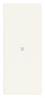 Pulsante Vimar Linea 1P 10A 250 V assiale illuminabile, tasto sostituibile, bianco