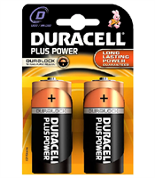 Duracell DU0401 MN1300 pila torcia in blister da 2 pile, alimentazione 1.5V