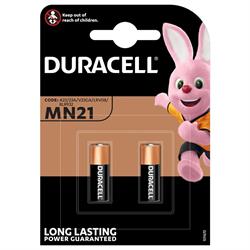 Duracell Batterie Alcaline a bottone MN21, 12 V, 2 pile in un blister