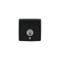 Selettore a chiave VDS da incasso in plastica ABS, IP54 colore nero