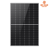 Reesun Solar Modulo Fotovltaico Monofacciale da 415W 108Celle con Cornice Nera IP68 Raee Incluso