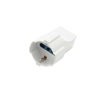 Fai presa schuko 2P+T da 16A E 250V colore bianco