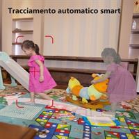 Imou A1 Telecamera da Interno WIFI in Full HD 1080p Motorizzata Sirena Integrata Rilevamento suoni anormali Smart Tracking Funzione Privacy Visione Notturna Comunicazione Bidirezionale