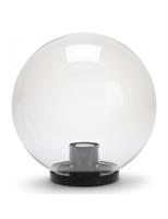 Sfera da Giardino Trasparente Completa di Portalamada E27 Dm.30