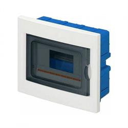 Elettrocanali centralino incasso pareti leggere in cartongesso 8 moduli bianco IP40