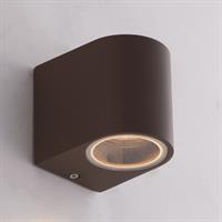 Applique da Esterno/Interno Luce Verso il Basso Colere Corten Predisposto per Lampada attacco GU10