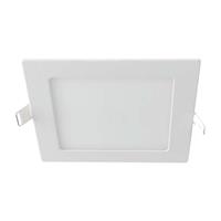 Faretto a Led incasso Fisso Quadrato colore Bianco da 8 Watt colore luce selezionabile 3000K 4000K 6500K Driver incluso 12cm
