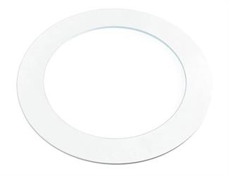 Faretto a Led incasso Fisso Rotondo colore Bianco da 18 Watt colore luce selezionabile 3000K 4000K 6500K Driver incluso Diametro 22.5cm