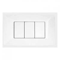 Placca Biesse serie Fom colore Bianco 3 Moduli