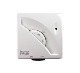 Termostato Ambiente Meccanico con Interruttore ON/OFF Installazione a parete da 250V IP20