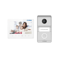 Kit Videocitofonico Hyundai a 2 fili con IP65