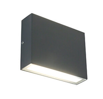 Applique Madrid 7W Bot Lighting da esterno colore luce 3000K-4000K-5000K colore Grigio