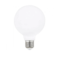 Lampadina a Led in vetro bianco Attacco E27 luce naturale da 4000K