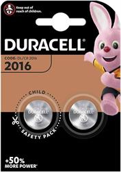 Duracell CR2016 2 batterie a bottone in litio da 3V